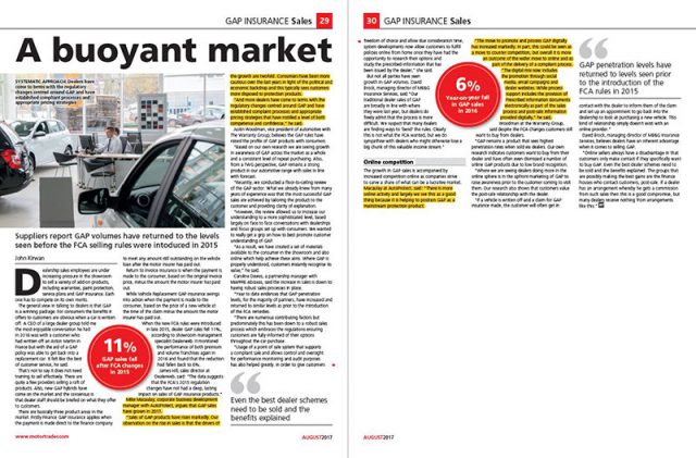 AutoProtect Motor Trader Feature: A Buoyant Market