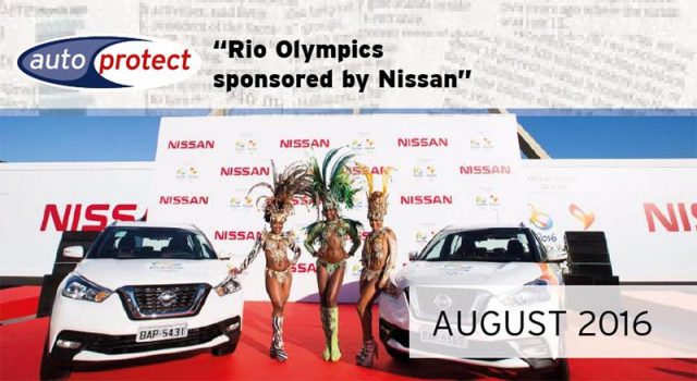 August 2016 – Rio Olympics Sponsored By Nissan